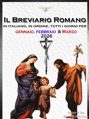 cover image of Il Breviario Romano in italiano, in ordine, tutti i giorni per gennaio, febbraio, marzo 2026